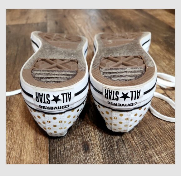 Converse CTAS Polka Dot Low Top Sneakers Shoes - Picture 10 of 12